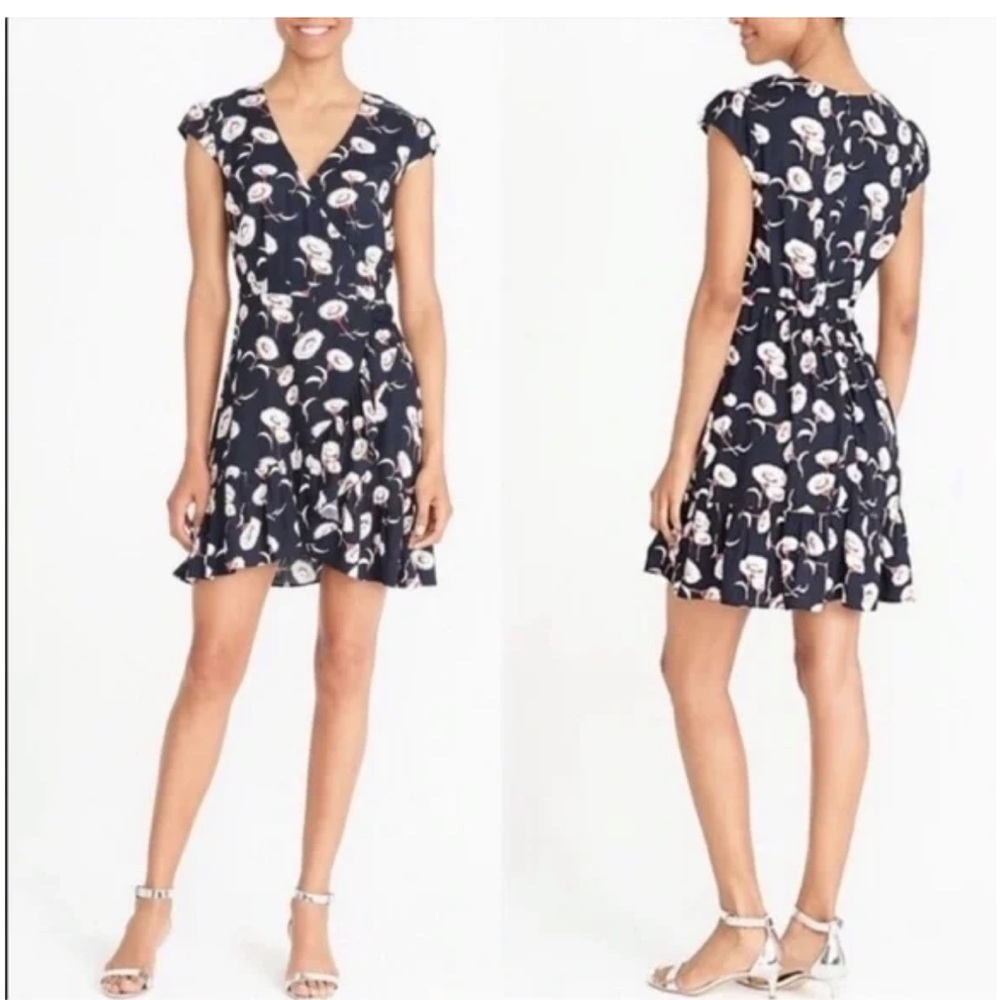 J crew mercantile wrap dress size 6
